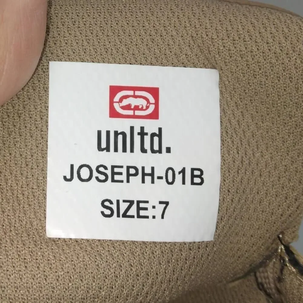 ECKO Unltd. NEW Men's Beige/Brown Boots - Size 7 - Great Looking!